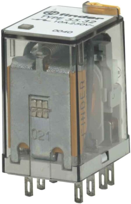 FINDER 55.32.9.110.0094 RELE INDUSTRIAL 2CC (110VDC) 10 A