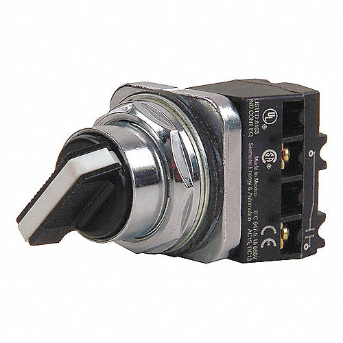 SIEMENS SELECTOR 30MM 2 POSICIONES MANTENIDO -COMPLETO