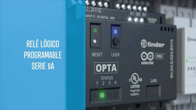 FINDER RELE DE SEGURIDAD 8A (24VDC)