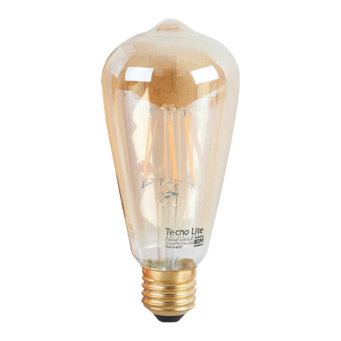 TECNOLITE LAMPARA LED FILAMENTO 4.5W 127V 2700K
