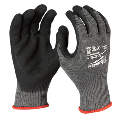 MILWAUKEE GUANTES ANTICORTE NIVEL 2 C/POLIURETANO G