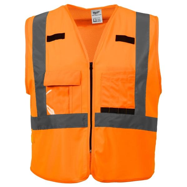 MILWAUKEE CHALECO DE SEGURIDAD RESISTENTE NARANJA ULTRA REFLEJANT