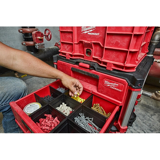 MILWAUKEE DIVISOR PARA CAJA DE HERRAMIENTAS PACKOUT 3 CAJONES