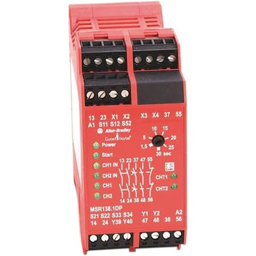 ALLEN BRADLEY GUARDMASTER SAFETY RELAY 24V MSR138.1DP