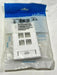 LEVITON PLACA QUICKPORT PARA JACK SENCILLA BLANCA