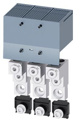 SIEMENS ZAPATAS P/3VA1 Y 3VA2 2CABLES JUEGO DE 3 PZAS