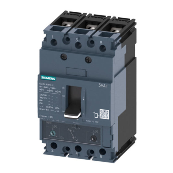 SIEMENS SEPARADOR DE FASES PARA 3VA1 250
