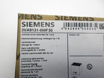 SIEMENS TAPA CUBREBORNES 3 POLOS PARA 3VA4/5