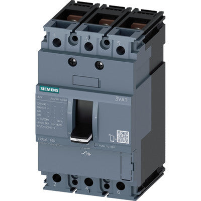SIEMENS INTERRUPTOR 3P 100A Icu=55kA