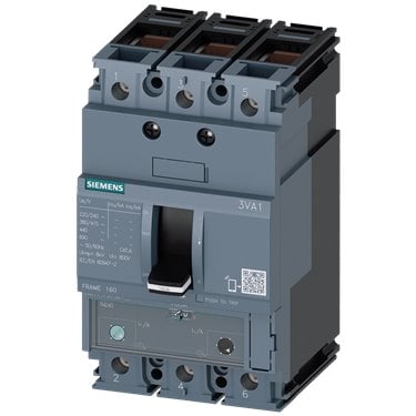 SIEMENS INT TERMOMAG 3VA1 IEC FRAME 160  3P 70-100A 55KA 415V