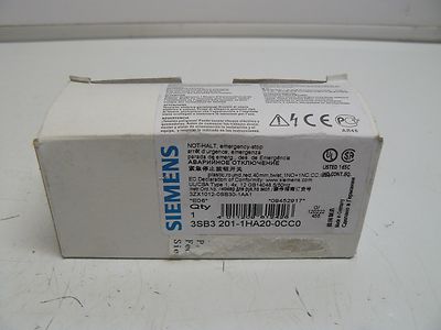 SIEMENS 3SB3 PULSADOR SETA PARO EMERG DESENCL GIRO NA+NC RESORTE