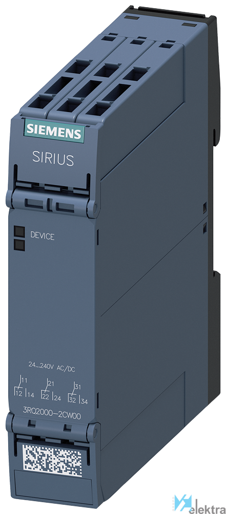 SIEMENS RELE INTERFAZ 3 CONMUTADOS 24-240VAC RESORTE