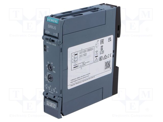 SIEMENS RELE TEMPORIZADOR ELECTRONICO 0.05S-100HR 24V AC/DC