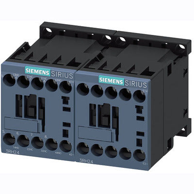 SIEMENS CONTACTOR AUX C/AUTORETENCION MEC 2NA+2NC CTRL 24VDC S00