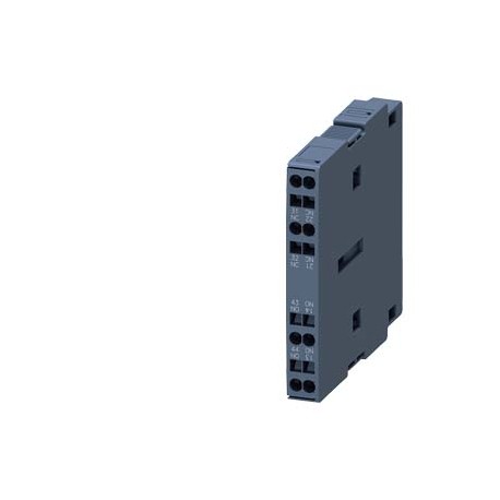 SIEMENS BLOQUE DE CONTACTOS LATERAL 1NA 1NC BORNE RESORTE