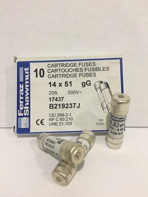 SIEMENS FUSIBLE 14X51 16A gG 500VAC