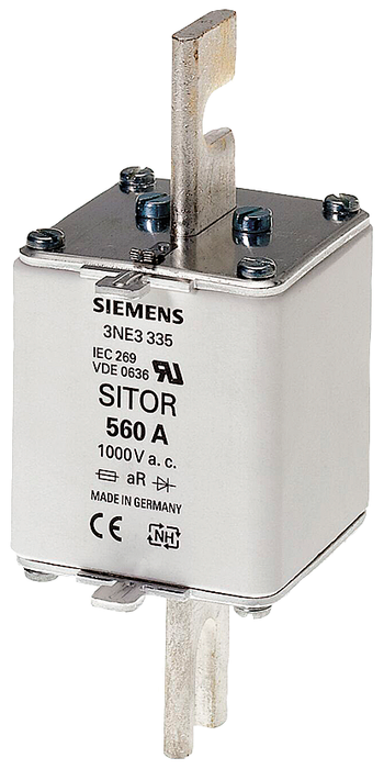 SIEMENS 3NE3334-0B SITOR FUSIBLE NH2 500A 1000VAC