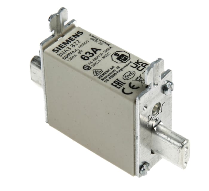 SIEMENS FUSIBLE NH000 63A
