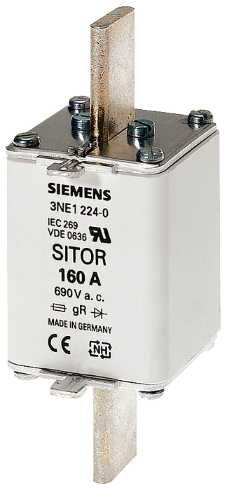 SIEMENS FUSIBLE SITOR GS DIN 43620 200A 690V TAM 1