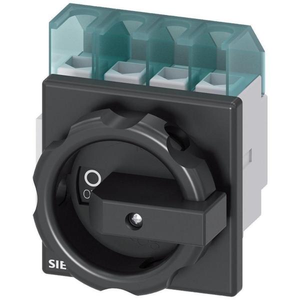 SIEMENS INTERRUPTOR 3LD 4 POLOS 32A 400V MANDO GIRATORIO P-PTA