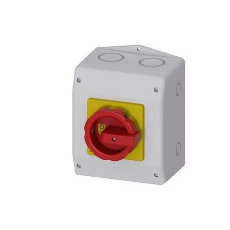 SIEMENS SENTRON INTERRUPTOR SECCIONADOR 3LD PULSADOR PARADA DE EM