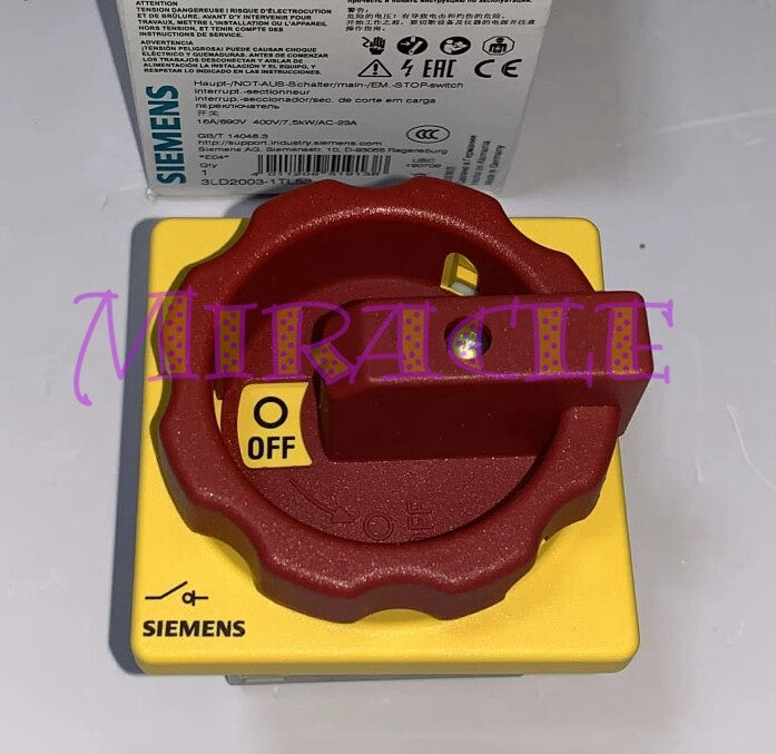 SIEMENS SECCIONADOR 4P 16A 7.5KW