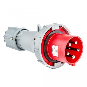IDE BASE AEREA 63AMP 3P+N+T 220-240V 6H ROJO IP66-IP67