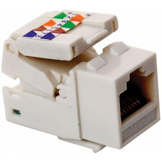 STEREN CONECTOR HEMBRA RJ45 BCO. CAT 5e