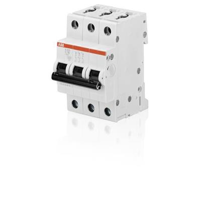 ABB INTERRUPTOR TERMOMAGNETICO RIEL DIN S203-C50 480VCA 6KA