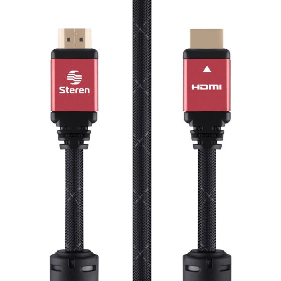 STEREN CABLE HDMI ALTA VELOCIDAD C/ETHERNET 90CM