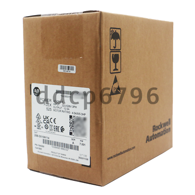 ALLEN-BRADLEY POWERFLEX 525 DRIVE 4KW 5HP 380-480VAC