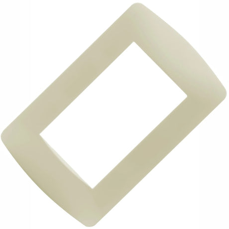 LEVITON PLACA CIEGA TEXTURA PULIDO MARFIL