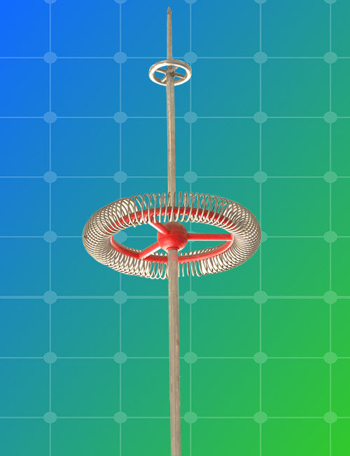 COOPERMEX PUNTA DIPOLO CON CORONA ALUM. PULIDO