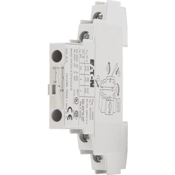 MOELLER CONT. AUX. LATERIAL 2NC P/GUARDAMOTOR 072895
