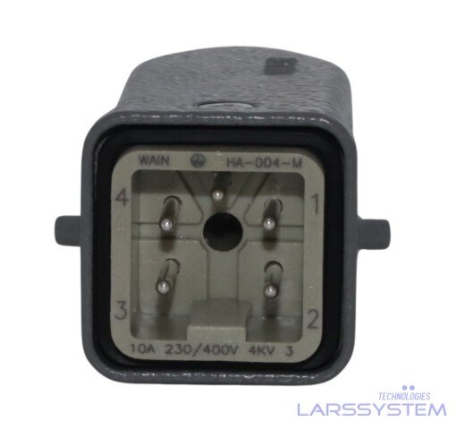 WAIN CONECTOR MACHO 6 POLOS HSB006M