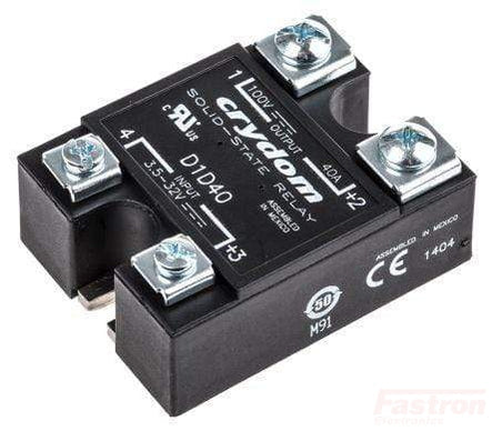 CRYDOM SOLID STATE RELAY SSR DIN RAIL MOUNT 30A 32-60VDC