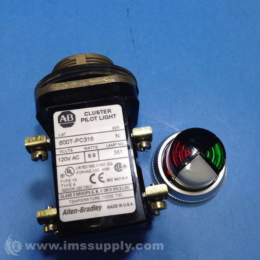 ALLEN-BRADLEY PILOTO TORRETA 3 COLORES 120V