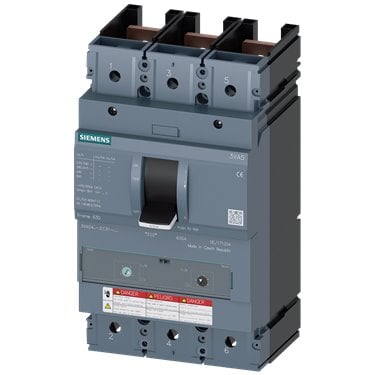 SIEMENS INT TERMOMAG 3VA 500A 3P 35KA 480VAC S/ZAPATAS