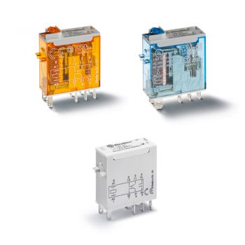 FINDER RELEVADOR ENCAPSULADO 10AMP 24VDC 3P2T 11PIN