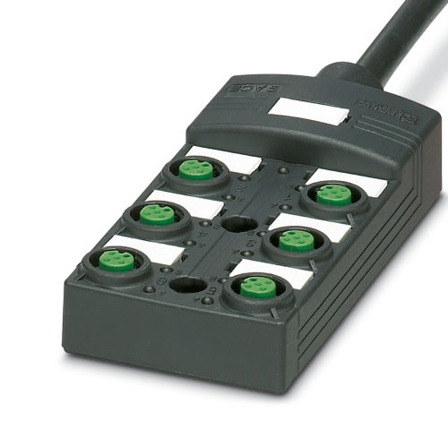 PHOENIX CONTACT CAJA DE SENSORES/ACT 6XM12 4P CODIF A CABLE 10MT