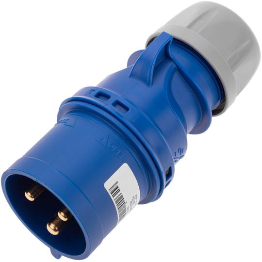 MARNO BASE AEREA 16AMP 3P+T 500V 7H NEGRO IP44