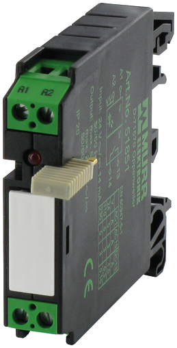 MURR ELEKTRONIK RMM 11/24VDC WITH GROUND BRIDGE OUTPUT RELAY