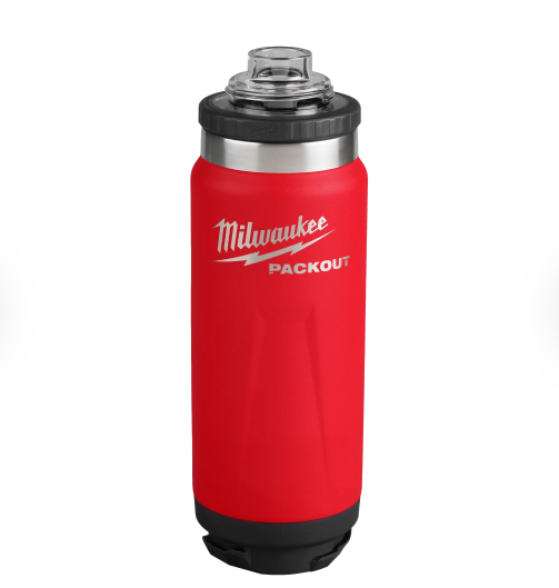 MILWAUKEE BOTELLA CON AILSAMIENTO PACKOUT 24OZ
