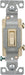ARROW INTERRUPTOR SENCILLO DE PALANCA  BLANCO 15A 120V CA
