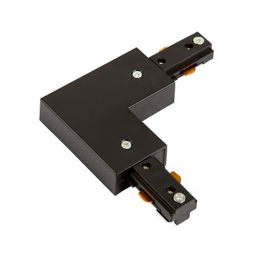 TECNOLITE CONECTOR ESCUADRA P/RIEL NEGRO YS-L/N