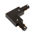 TECNOLITE CONECTOR ESCUADRA P/RIEL NEGRO YS-L/N