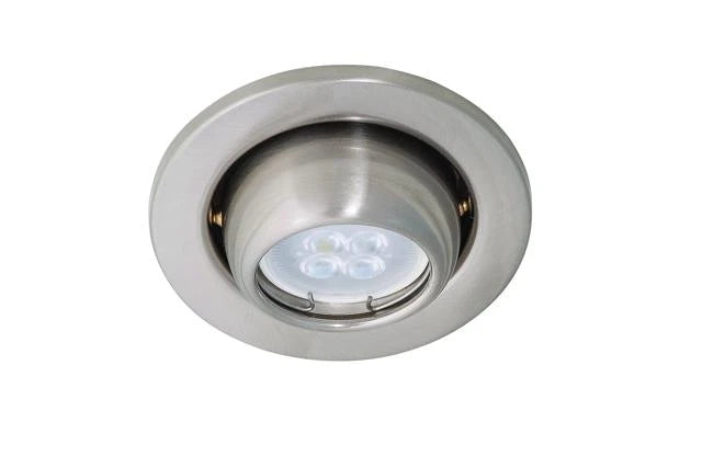 TECNOLITE EMP. DIRIGIBLE EYEBALL REDONDO P/MR16 ORO
