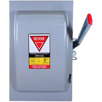 ROYER INTERRUPTOR DE SEGURIDAD 3X200A 250V