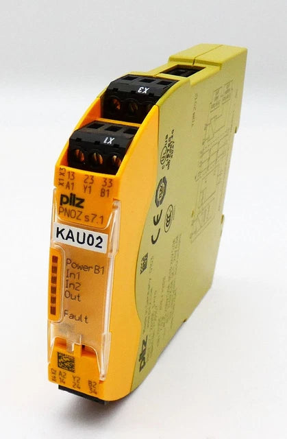 PILZ SAFETY RELAY 8NO 1NC 24VDC BORNE RESORTE 45MM 751111