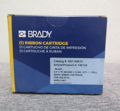BRADY ETIQUETA AZUL 3/4" P/IMP. BMP21-PLUS C/RIBBON